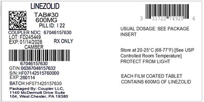 31722-749-20 LINEZOLID 600MG_67046-1576-30.jpg label - 31722 749 20 LINEZOLID 600MG 67046 1576 30